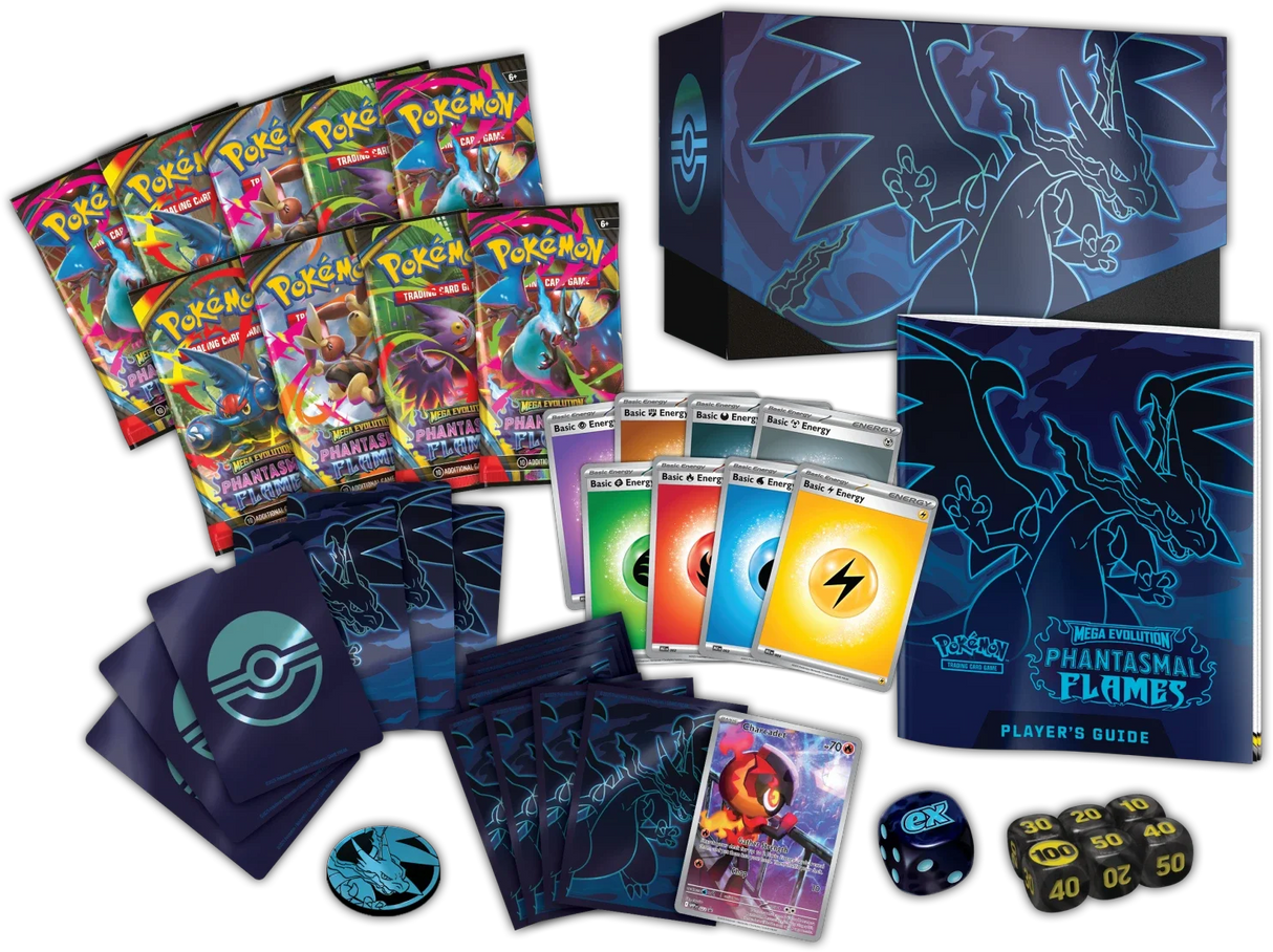 Pokemon TCG: Phantasmal Flames - Elite Trainer Box