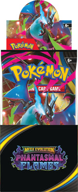 phantasmal flames half booster box Pokemon TCG: Phantasmal Flames
