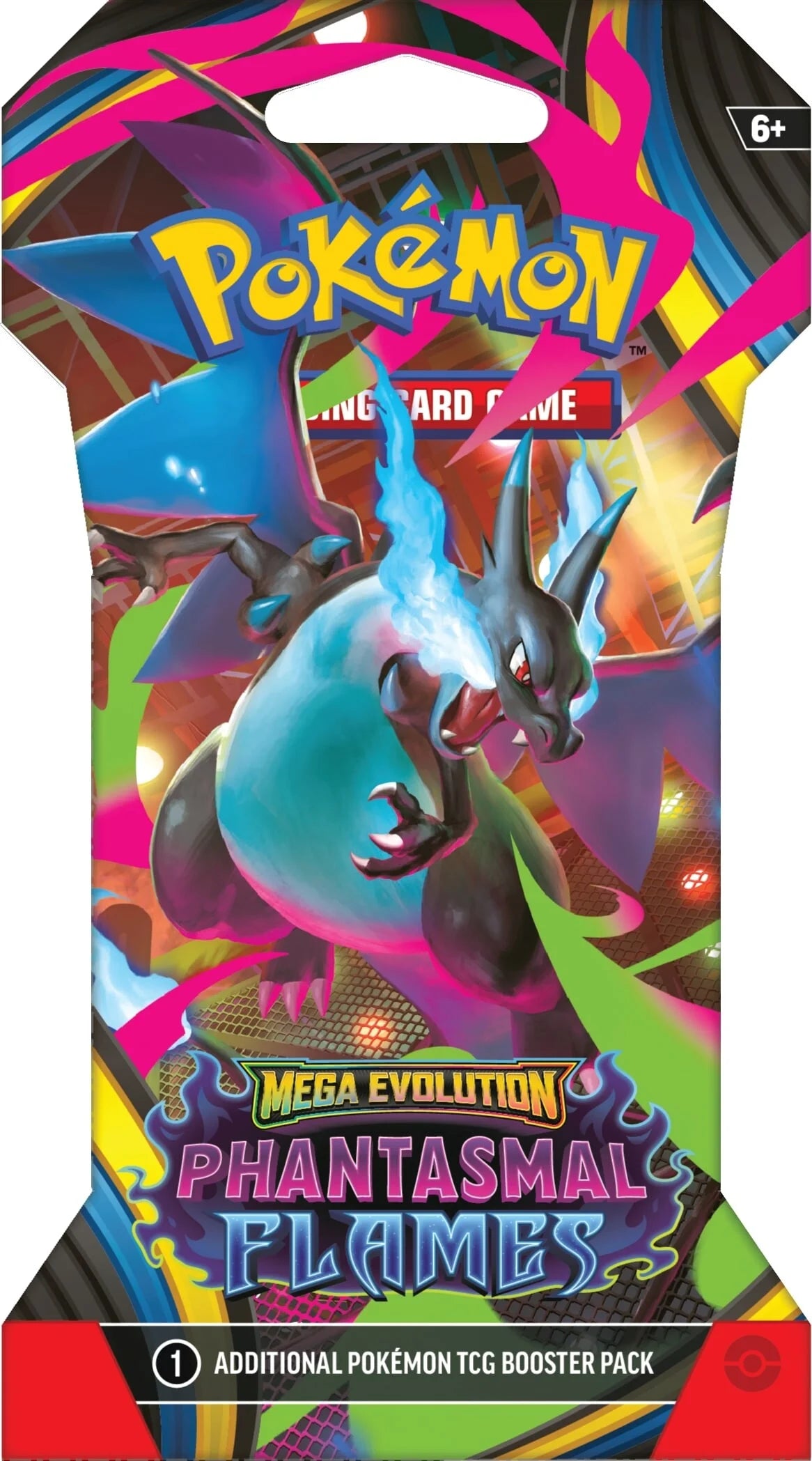 Pokemon TCG: Phantasmal Flames - Sleeved Booster Pack
