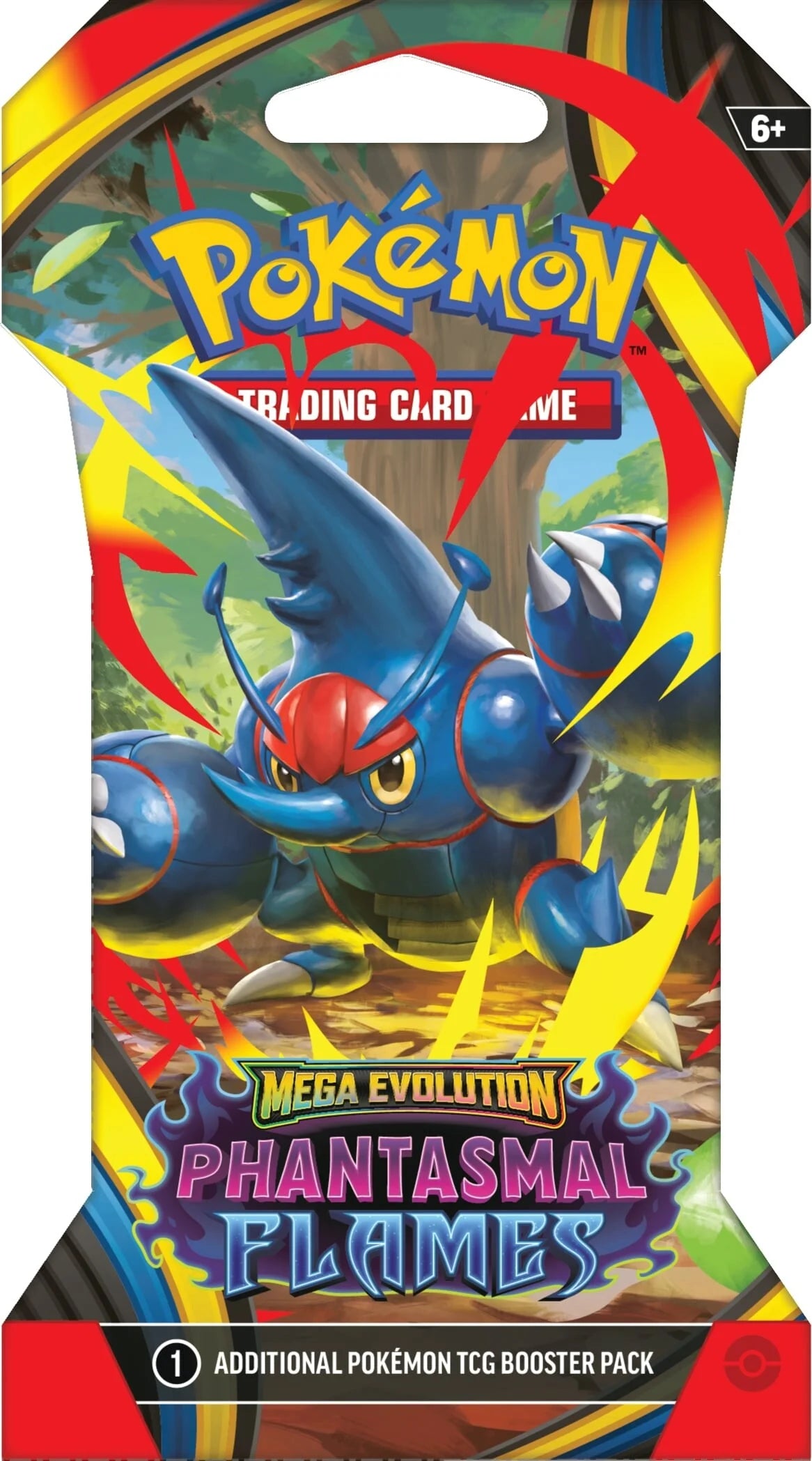 Pokemon TCG: Phantasmal Flames - Sleeved Booster Pack