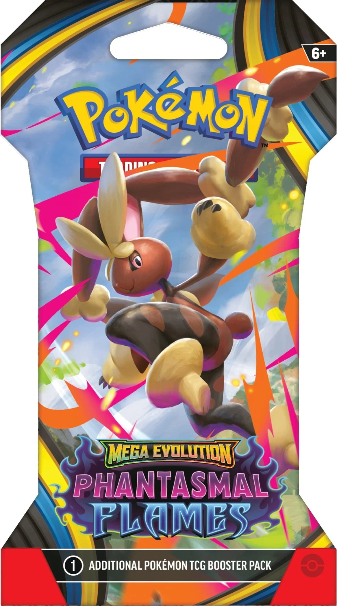 Pokemon TCG: Phantasmal Flames - Sleeved Booster Pack
