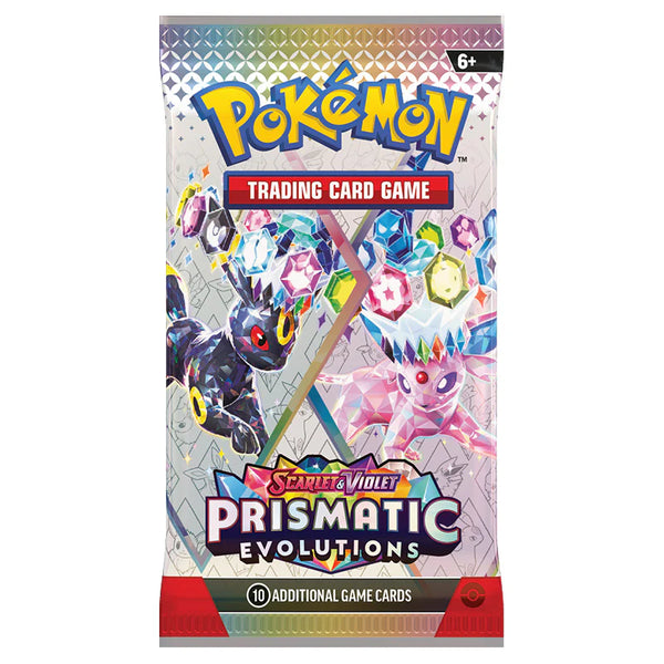 英語版ポケモン PRISMATIC EVOLUTIONブースターパック 7パーク Prismatic Evolutions - English Booster Pack (sv8.5)