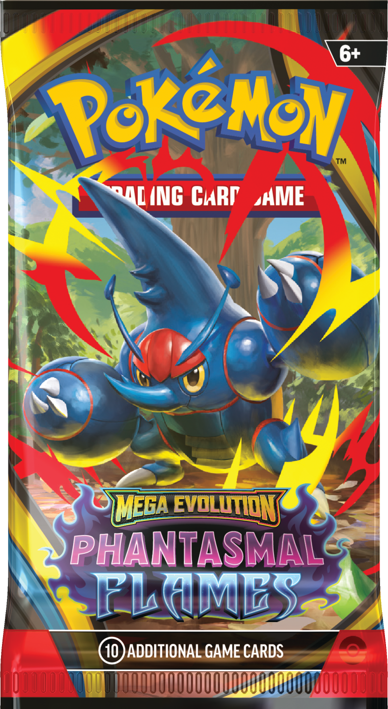 Pokemon TCG: Phantasmal Flames - Booster Pack