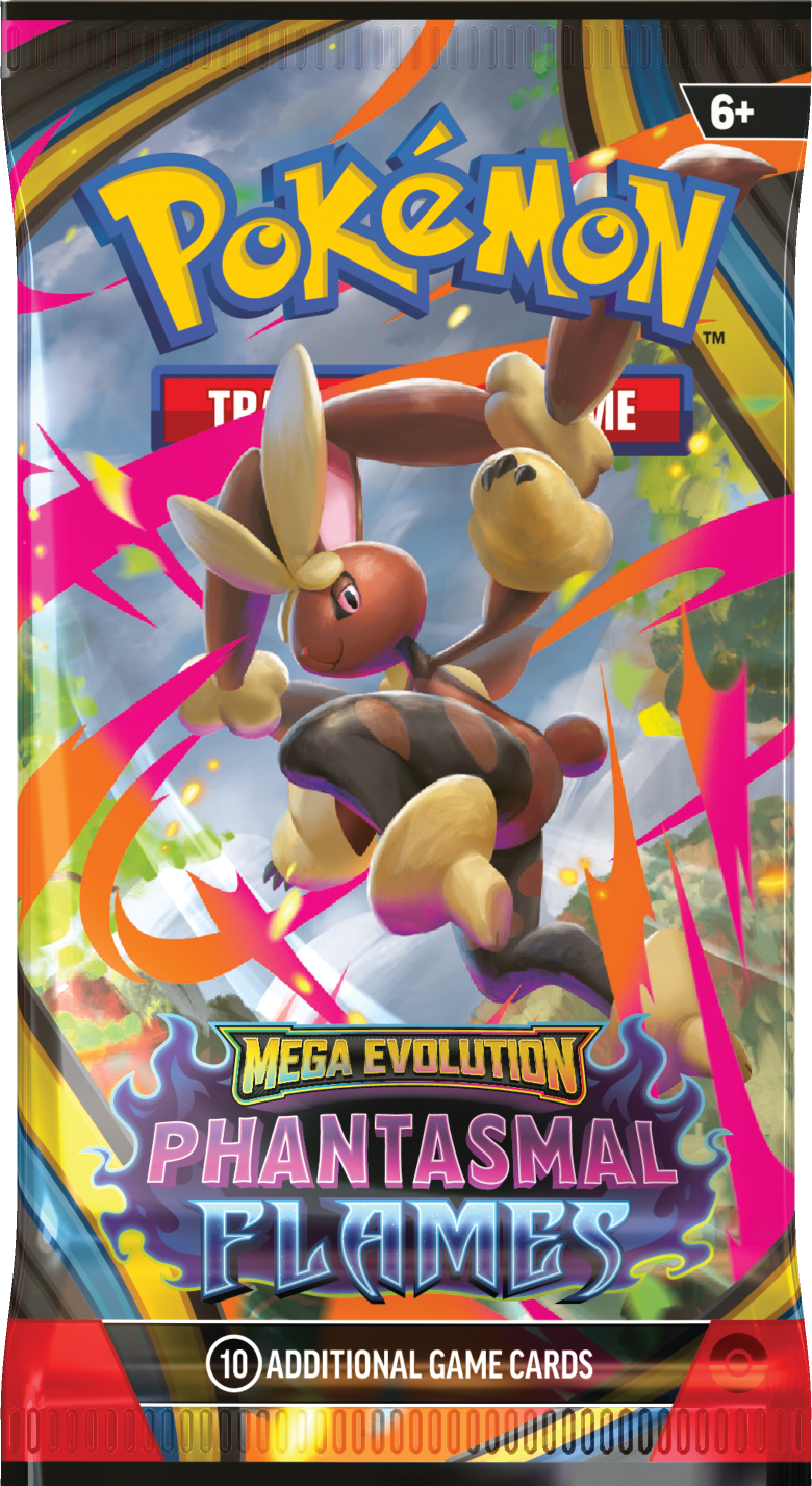 Pokemon TCG: Phantasmal Flames - Booster Pack