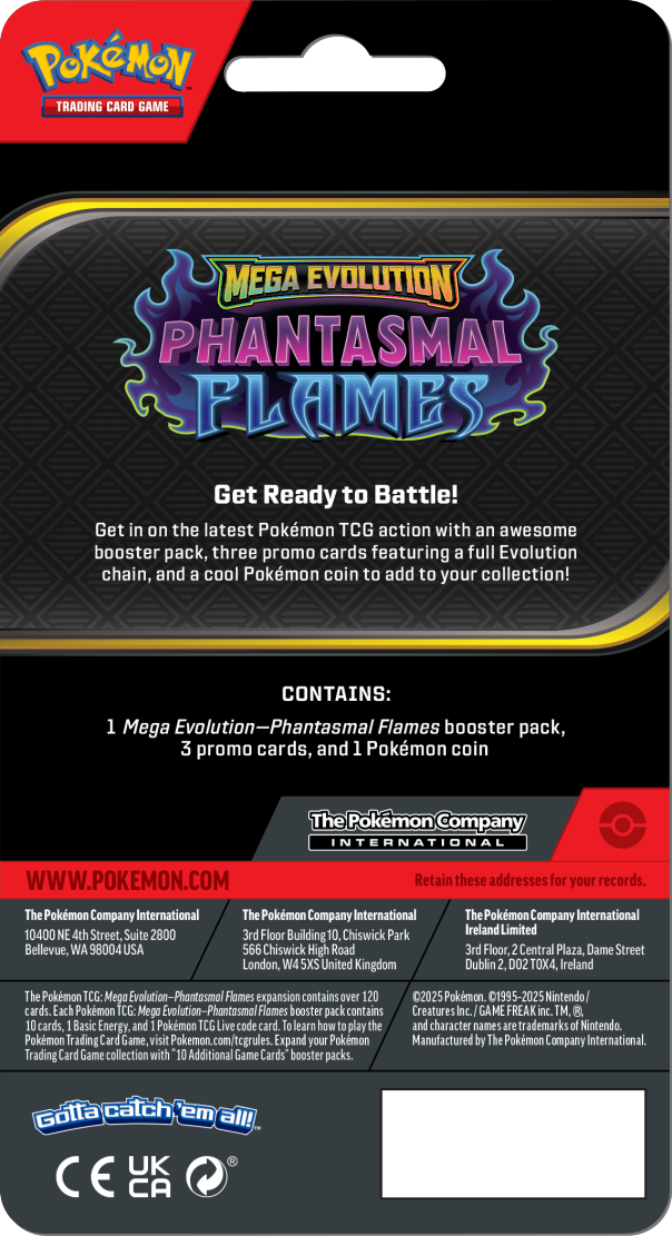Pokemon TCG: Phantasmal Flames - Premium Checklane - Blaziken