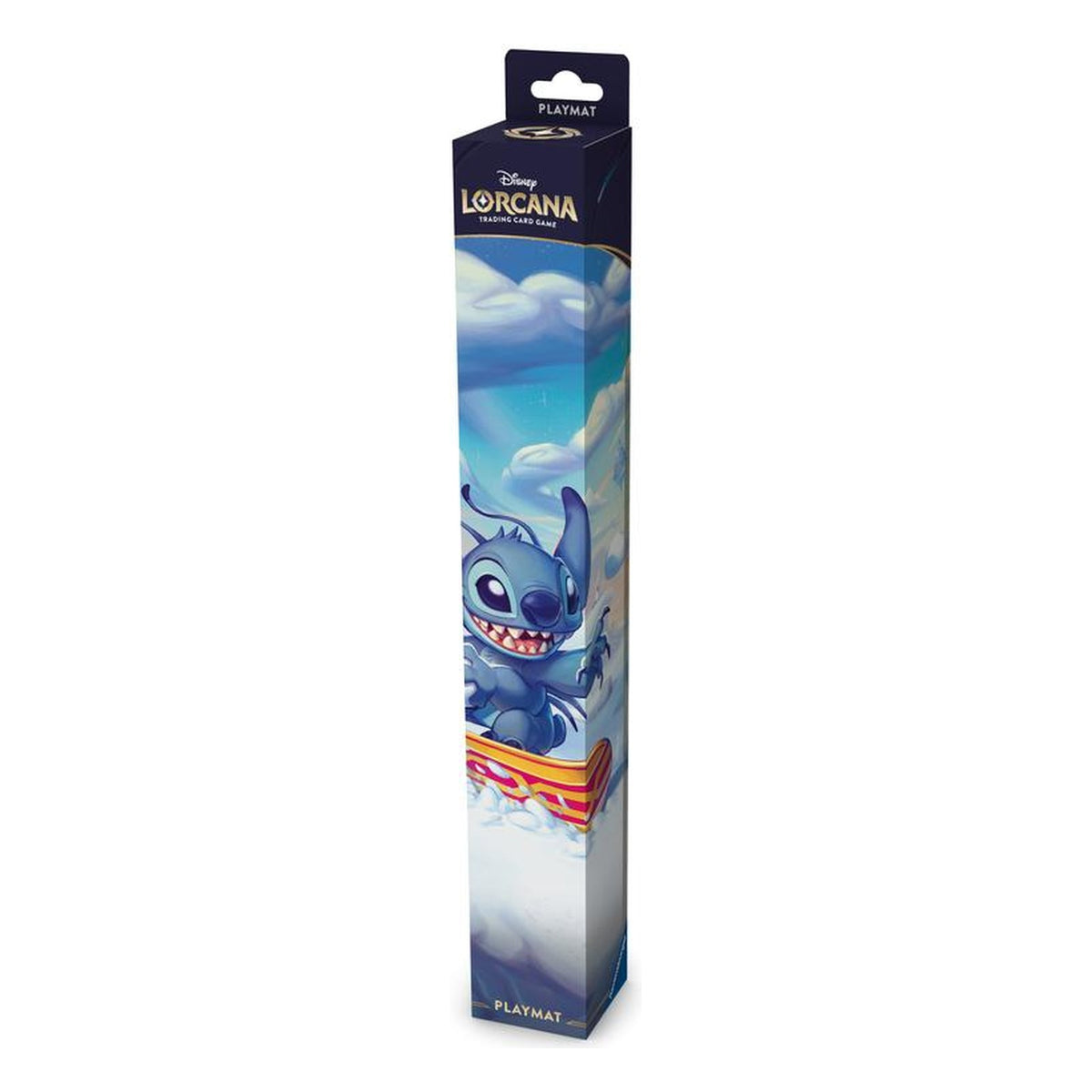 Disney Lorcana Hyperia City - Set 14 - Playmat - Stitch and Angel, image 2