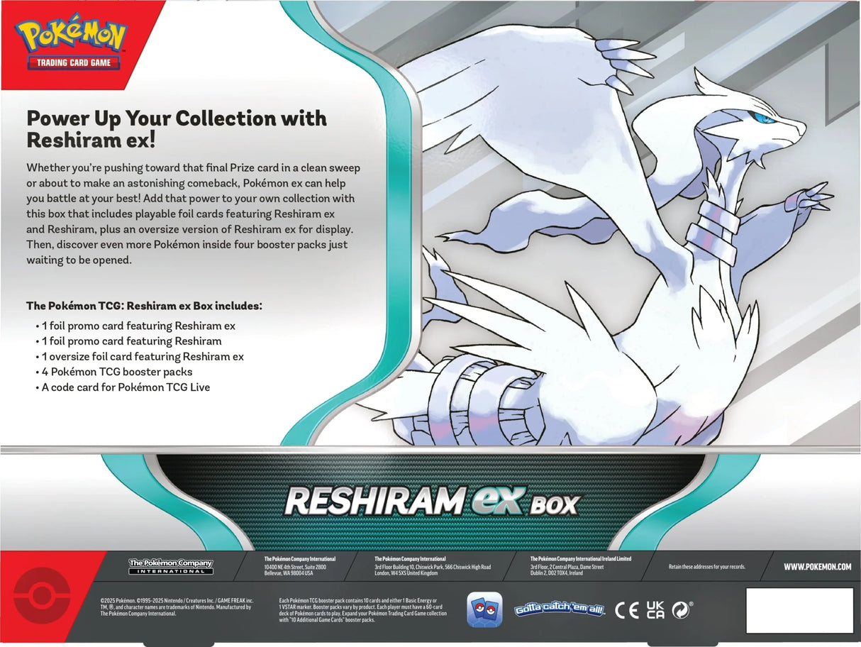 Pokémon TCG: Reshiram ex Box