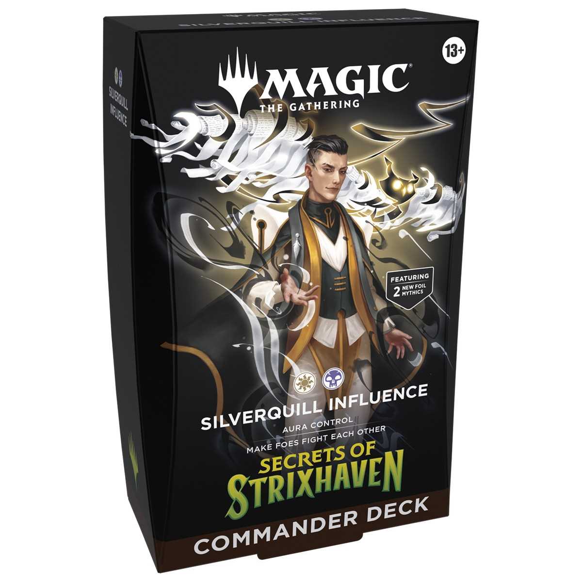 Magic The Gathering: Secrets of Strixhaven - Commander Deck - Silverquill Influence