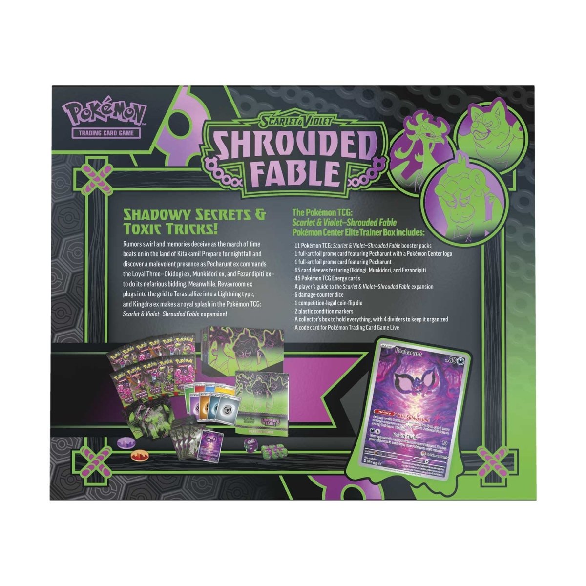 Pokemon TCG: Shrouded Fable - Elite Trainer Box (Pokemon Centre Edition)