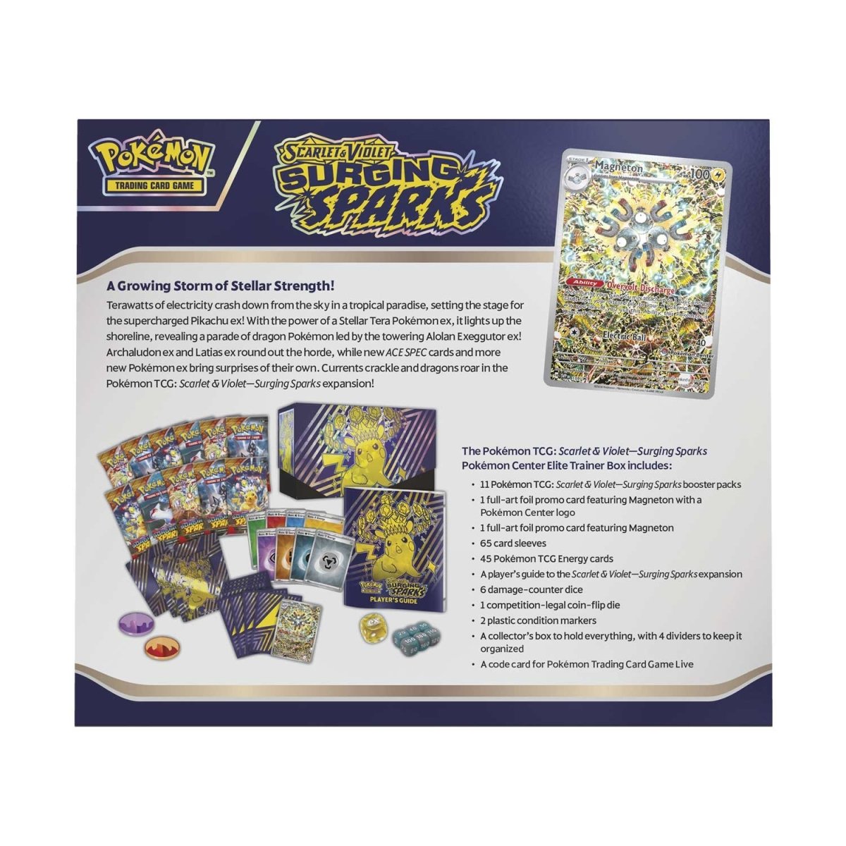 Pokemon TCG: Surging Sparks - Elite Trainer Box (Pokemon Centre Edition)