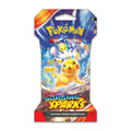 Surging Sparks Sleeved Booster Pack, front