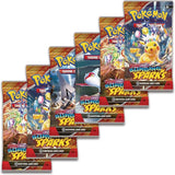 Pokemon TCG: Surging Sparks - Booster Bundle (6 Packs)
