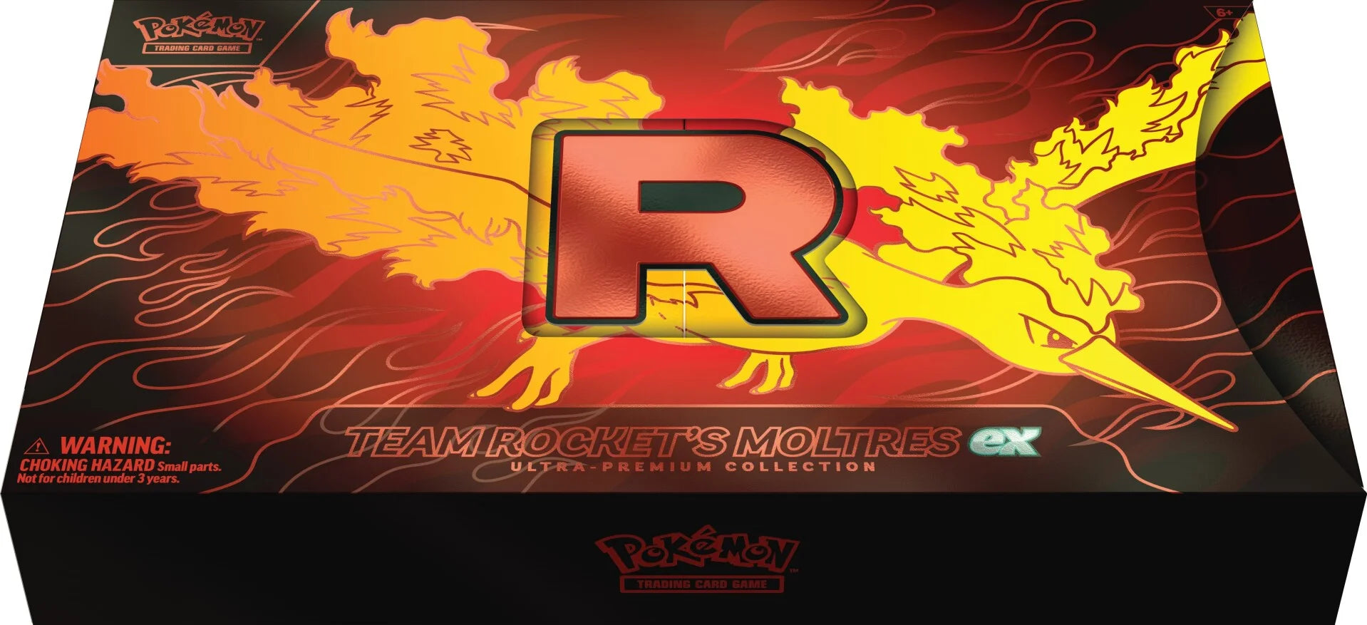 Pokémon TCG: Team Rocket's Moltres ex Ultra-Premium Collection (MINOR DAMAGE)