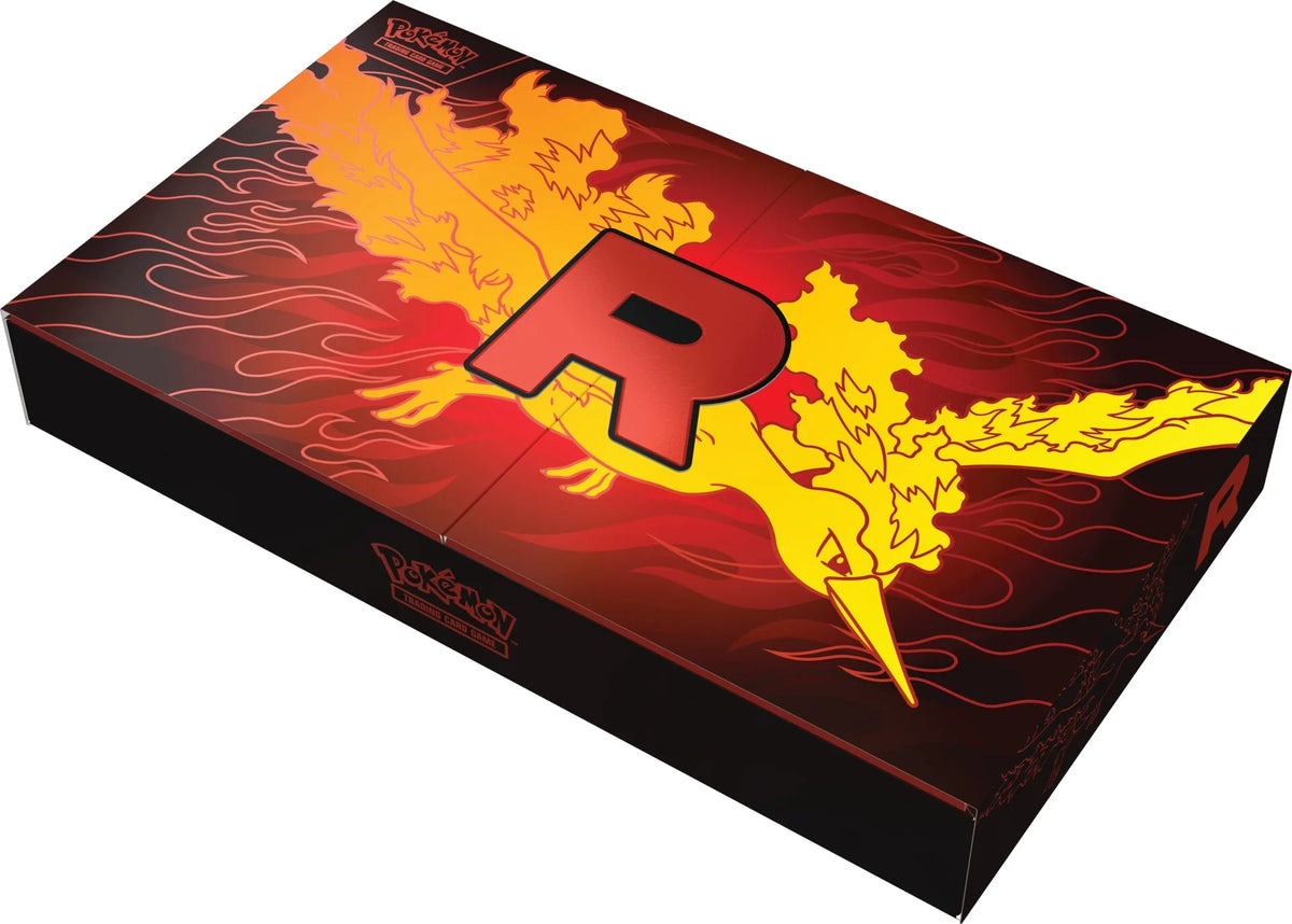 Pokémon TCG: Team Rocket's Moltres ex Ultra-Premium Collection (MINOR DAMAGE)