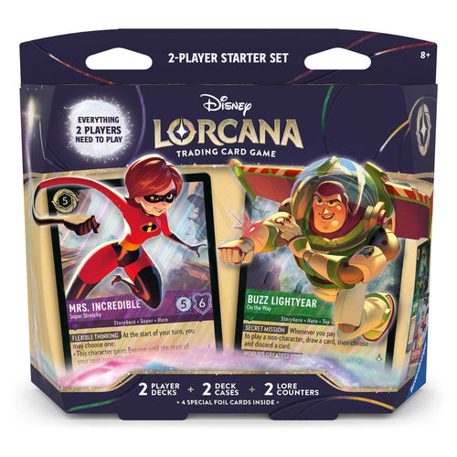 Disney Lorcana TCG: Wilds Unknown - Set 12 - 2 Player Starter Deck