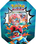 Ascended Heroes Tin, Mega Feraligatr ex, front