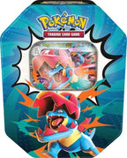 Ascended Heroes Tin, Mega Feraligatr ex, front