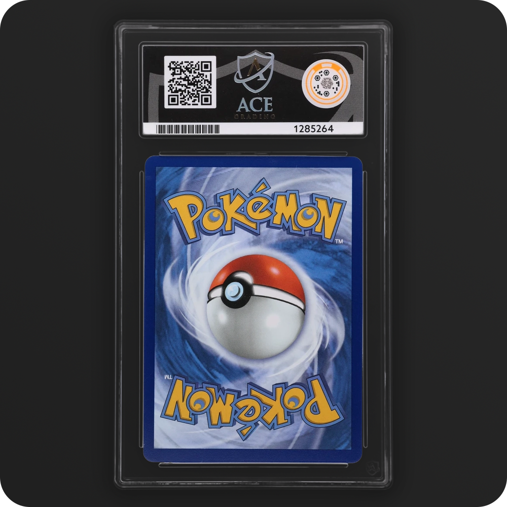 Banette 234/217 Ascended Heroes Ace Grading 10, back of the graded slab