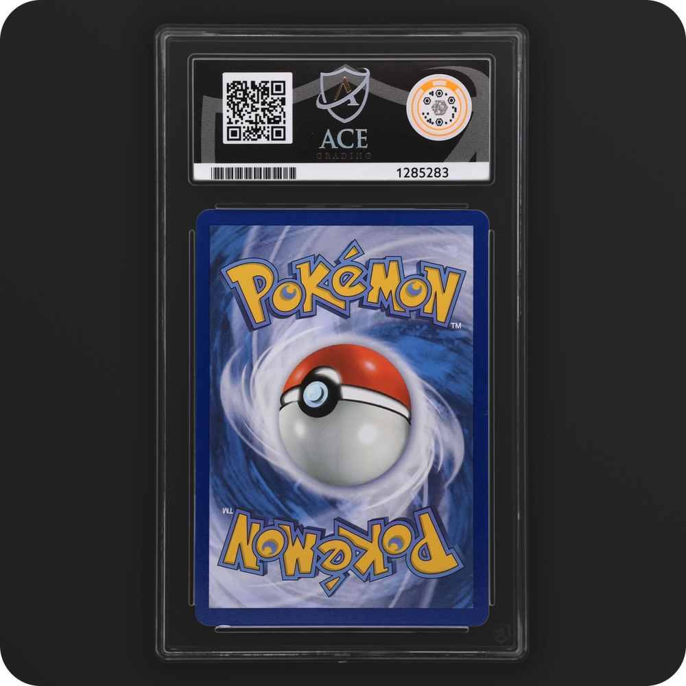 Banette 234/217 Ascended Heroes Ace Grading 10, back of the graded slab