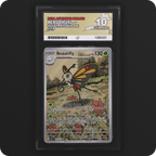 Beautifly 219/217 Ascended Heroes Ace Grading 10, front of the graded slab