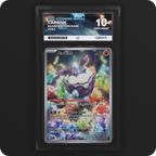 Carbink 242/217 Ascended Heroes Ace Grading 10, front of the graded slab