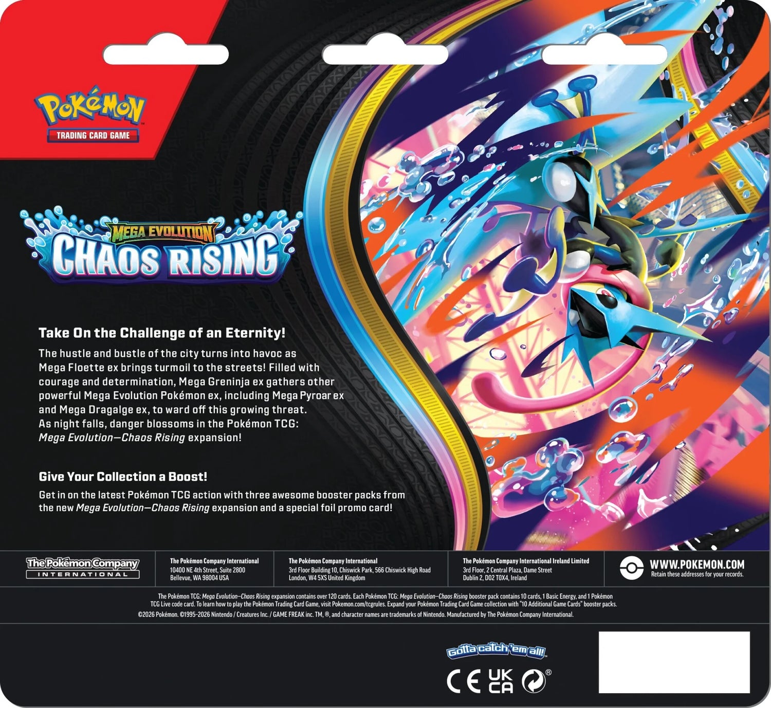 Pokemon TCG: Chaos Rising - 3 Pack Blister - Charmeleon