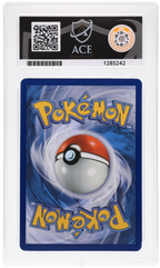 Charmander 038 Black Star Promo Ace Grading 10 — close-up back view of the certified slab