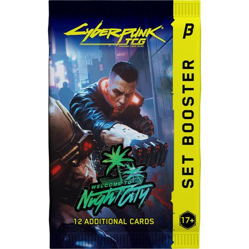 Cyberpunk TCG Welcome to Night City Beta booster pack