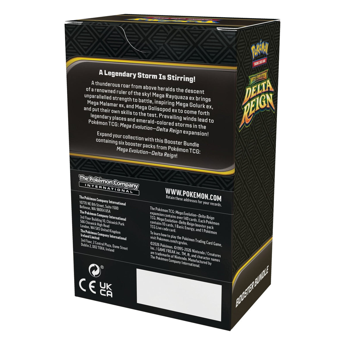 Pokemon TCG Delta Reign Booster Bundle (6 Packs)