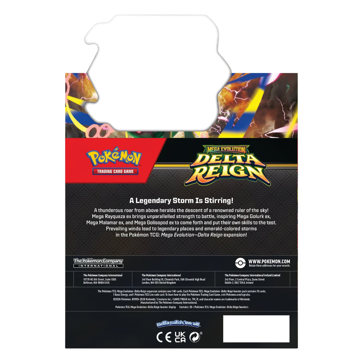 Pokemon TCG Delta Reign Booster Box (36 Packs)