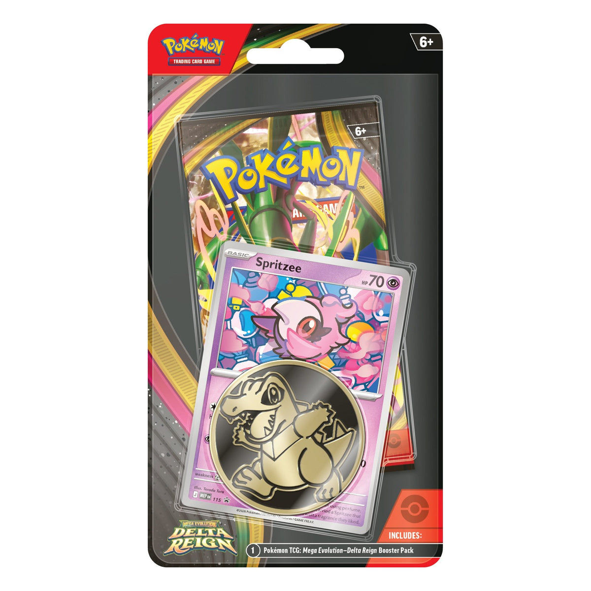 Pokemon TCG Delta Reign Checklane Blister - Spritzee