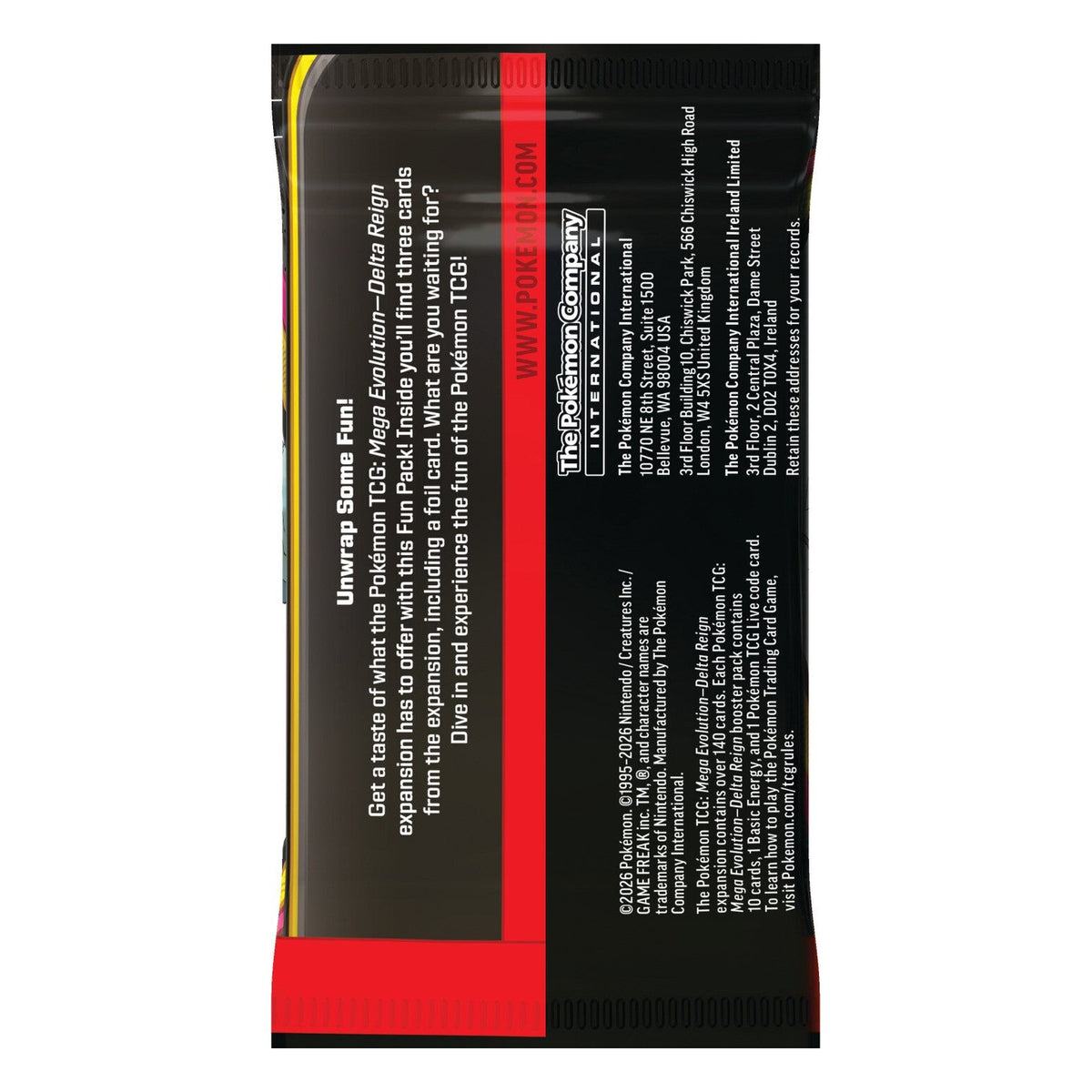 Pokemon TCG Delta Reign Booster Pack