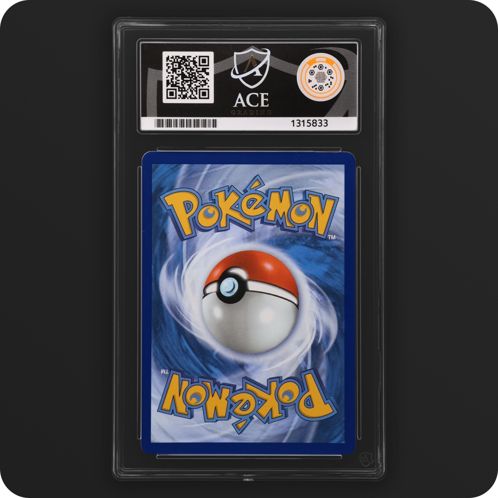 Drakloak 248/217 Ascended Heroes Ace Grading 10, back of the graded slab