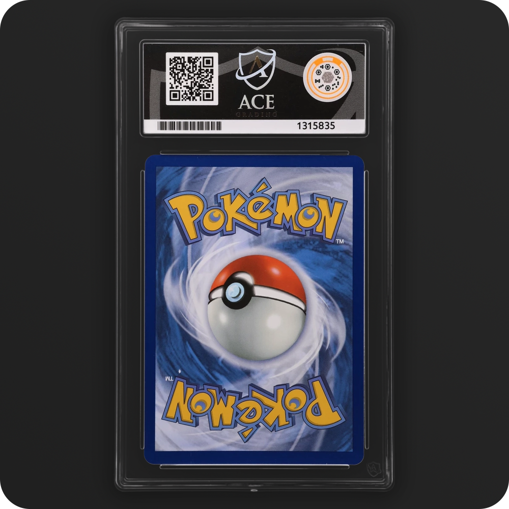 Dreepy 247/217 Ascended Heroes Ace Grading 10, back of the graded slab