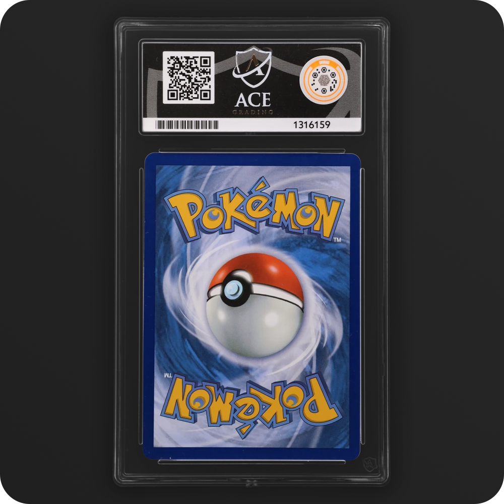 Dudunsparce ex 178/159 Journey Together Ace Grading 10 — back of the graded slab