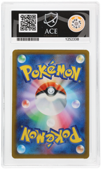 Eevee 031/SV-P Promo Ace Grading 10, close-up back view of the certified slab