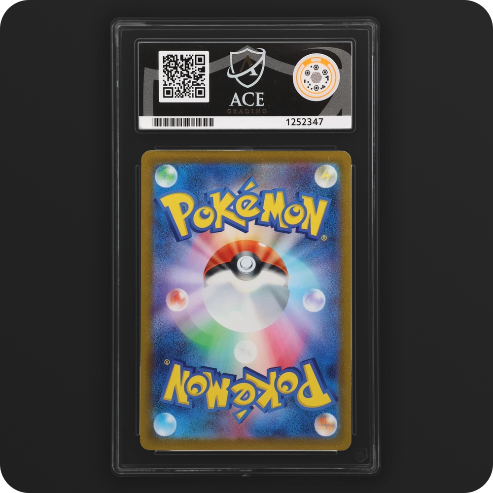 Eevee 031/SV-P Promo Ace Grading 10, back of the graded slab