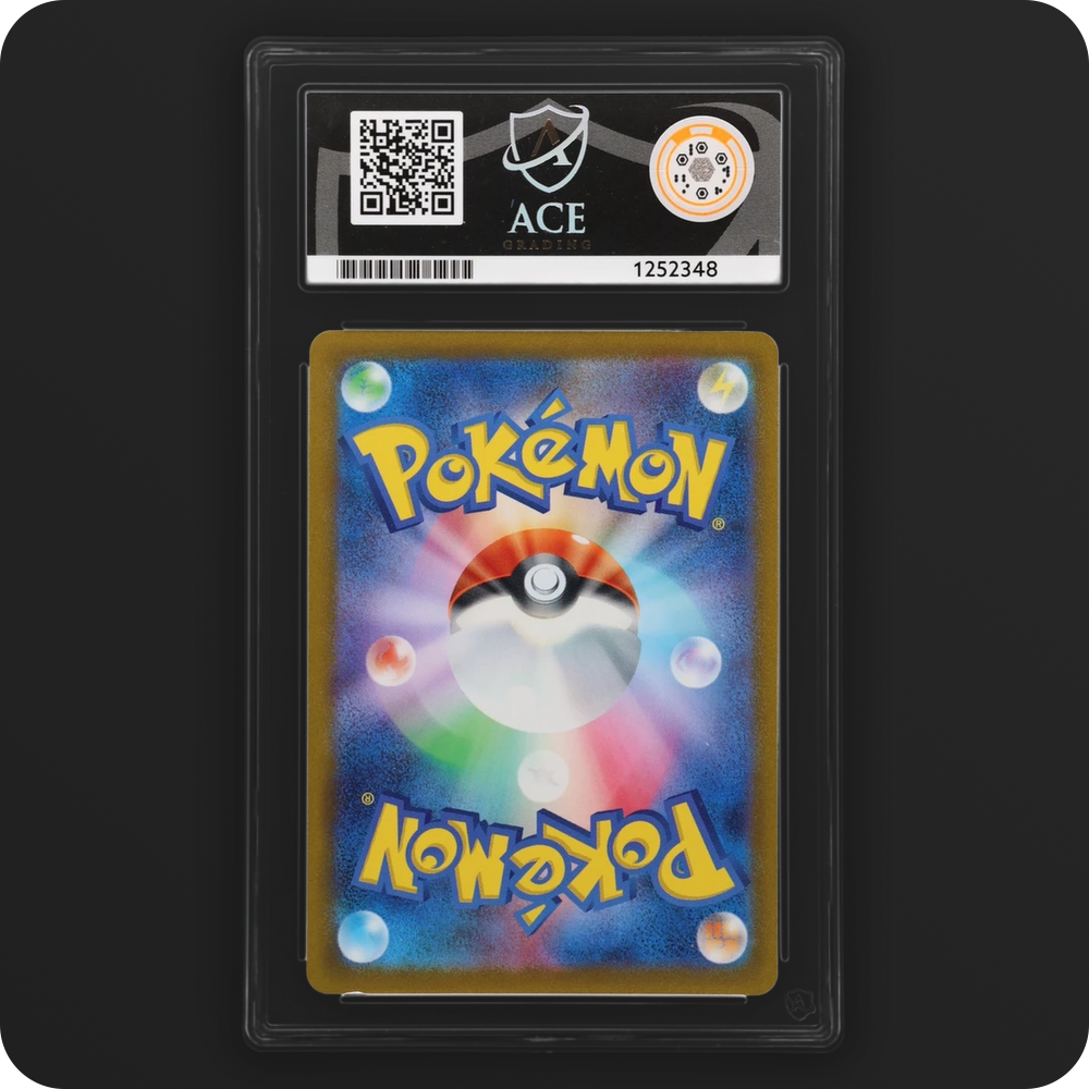 Eevee 031/SV-P Promo Ace Grading 10, back of the graded slab