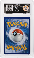 Flying Pikachu VMAX 007/025 Celebrations Ace Grading 9 — close-up back view of the certified slab