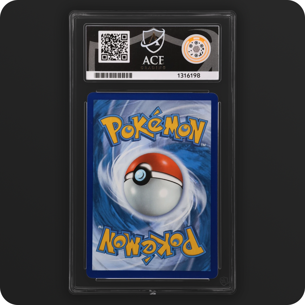 Flying Pikachu VMAX 007/025 Celebrations Ace Grading 9 — back of the graded slab