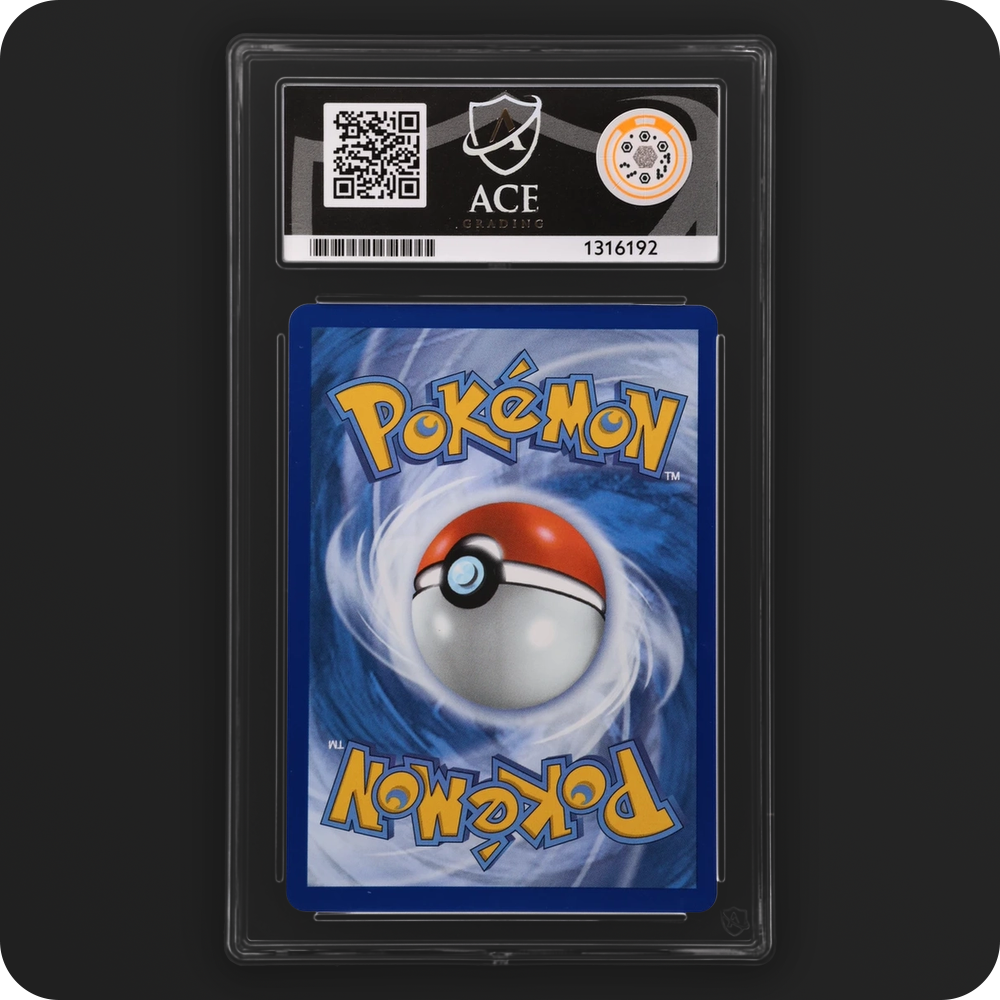 Galarian Obstagoon 245/217 Ascended Heroes Ace Grading 10, back of the graded slab