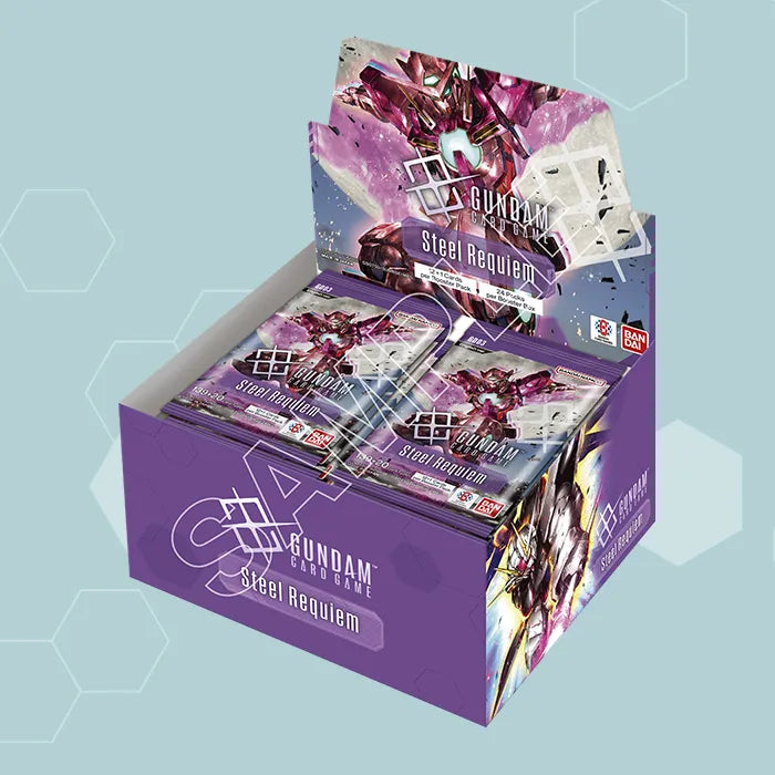 Gundam Card Game: Steel Requiem (GD03) Booster Box