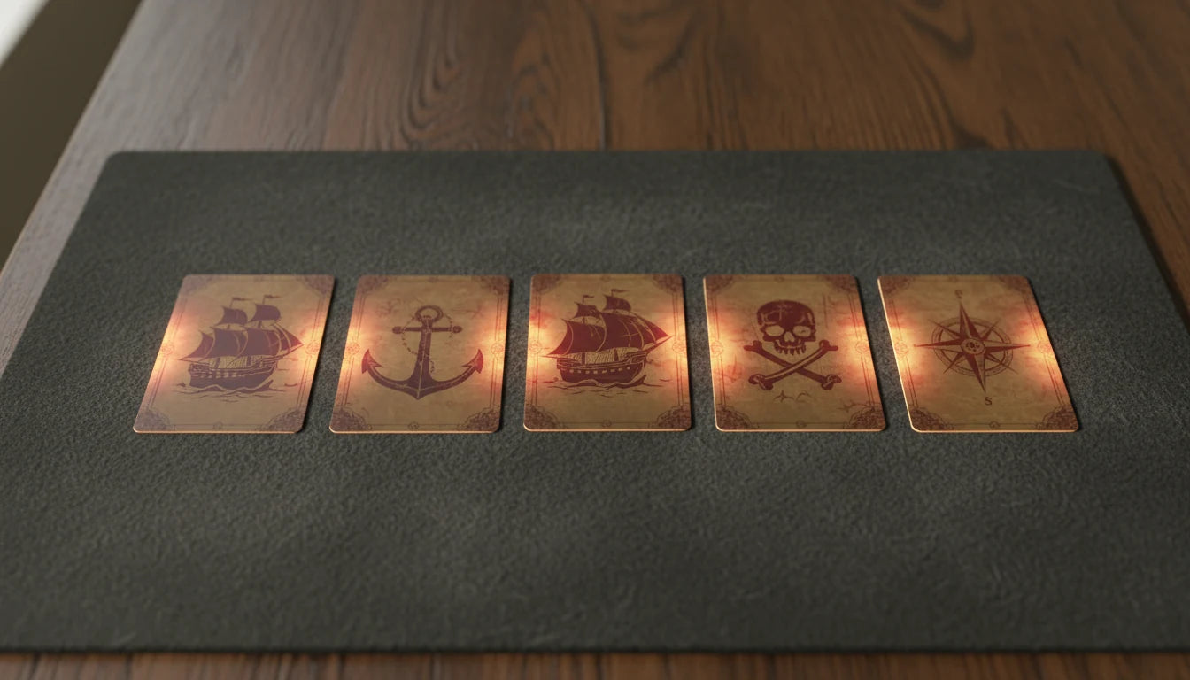 Visual showing Don!! cards being attached to a Character to boost its power