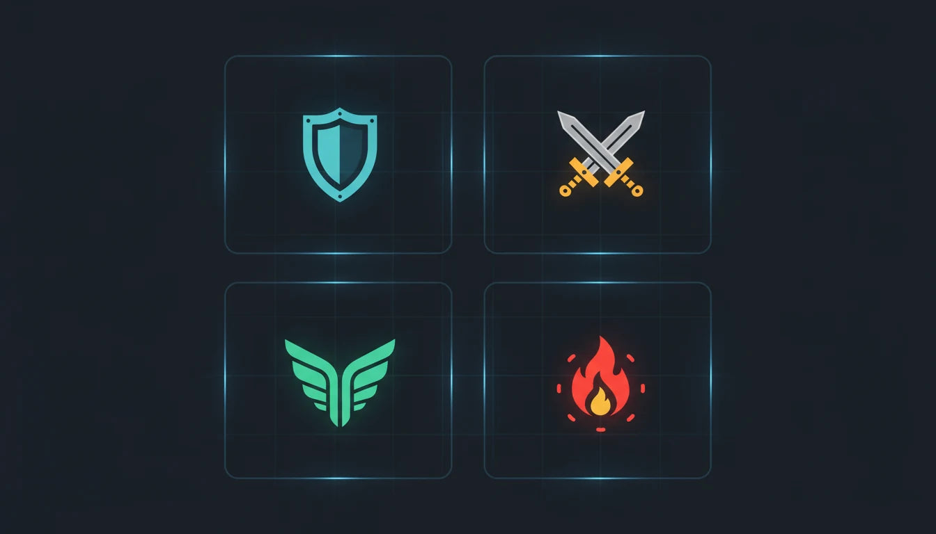 Visual reference showing Riftbound keyword icons and their effects