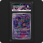 Hop's Trevenant 237/217 Ascended Heroes Ace Grading 6, front of the graded slab