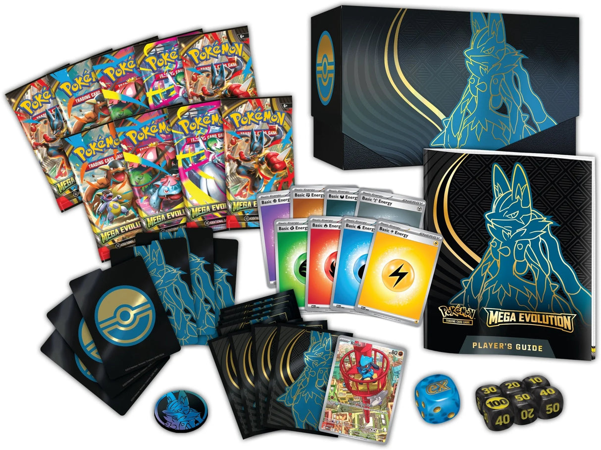 Pokemon TCG: Mega Evolutions - Elite Trainer Box - Mega Lucario