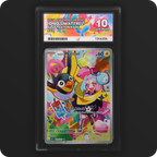 Iono’s Wattrel 231/217 Ascended Heroes Ace Grading 10, front of the graded slab