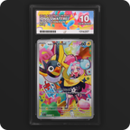 Iono’s Wattrel 231/217 Ascended Heroes Ace Grading 10, front of the graded slab