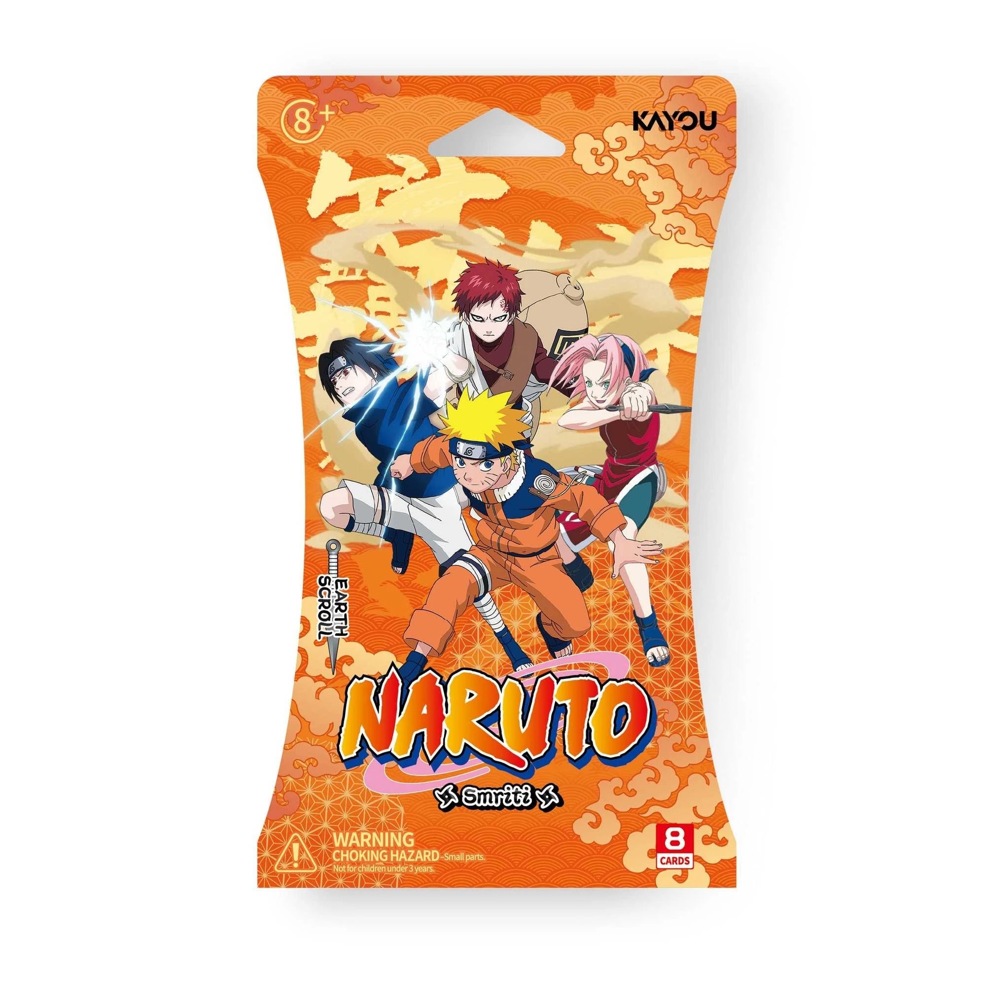 Kayou Naruto Smriti Earth Scroll Display Box (24 Packs)