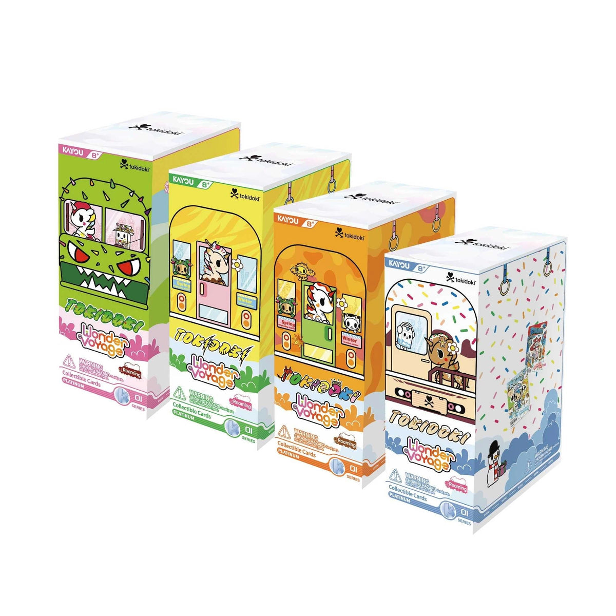 Kayou tokidoki Wonder Voyage Roaming Edition CDU (12 Packs)
